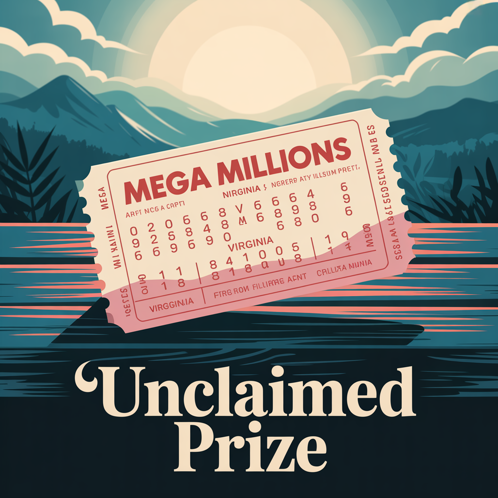 Unclaimed Mega Millions ticket in Virginia